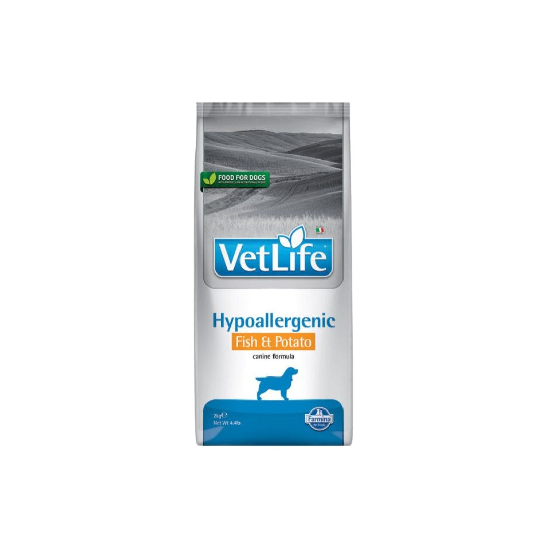 VetLife Hypoallergenic - Fish & Potato - Dry