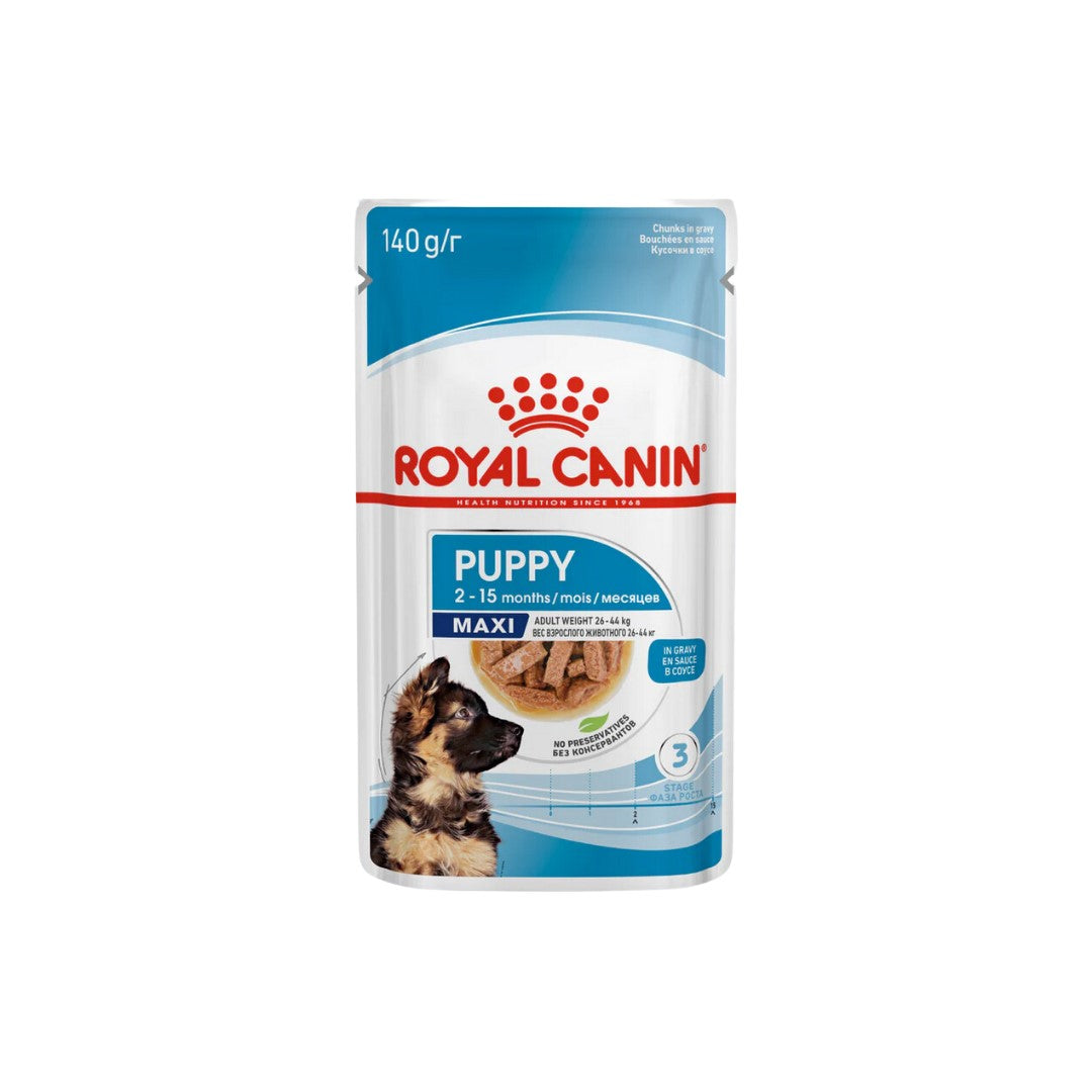 Royal Canine Maxi Puppy - Box of 10 pouches