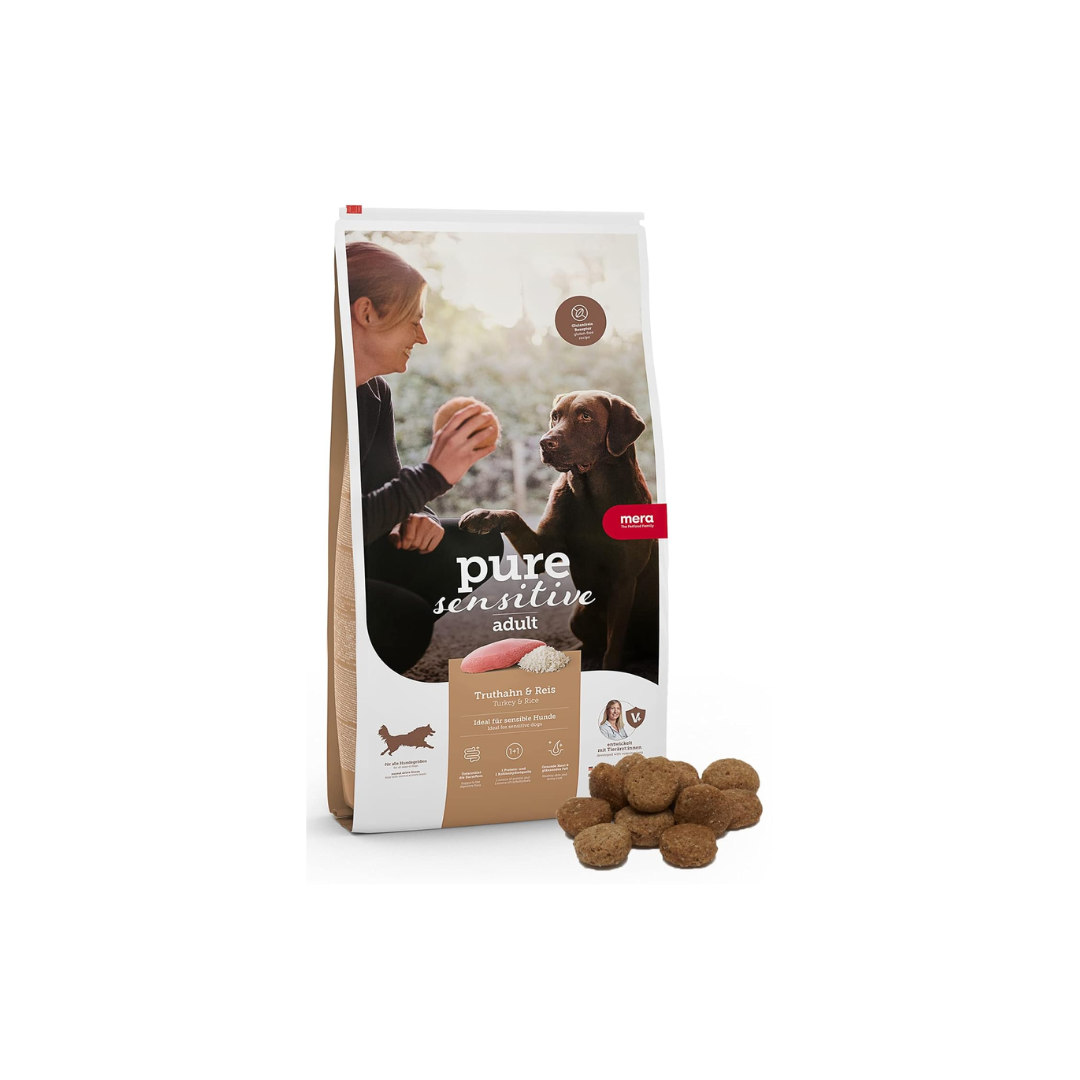 Mera Dry Dog Food - Pure Sensitive Turkey & Rice