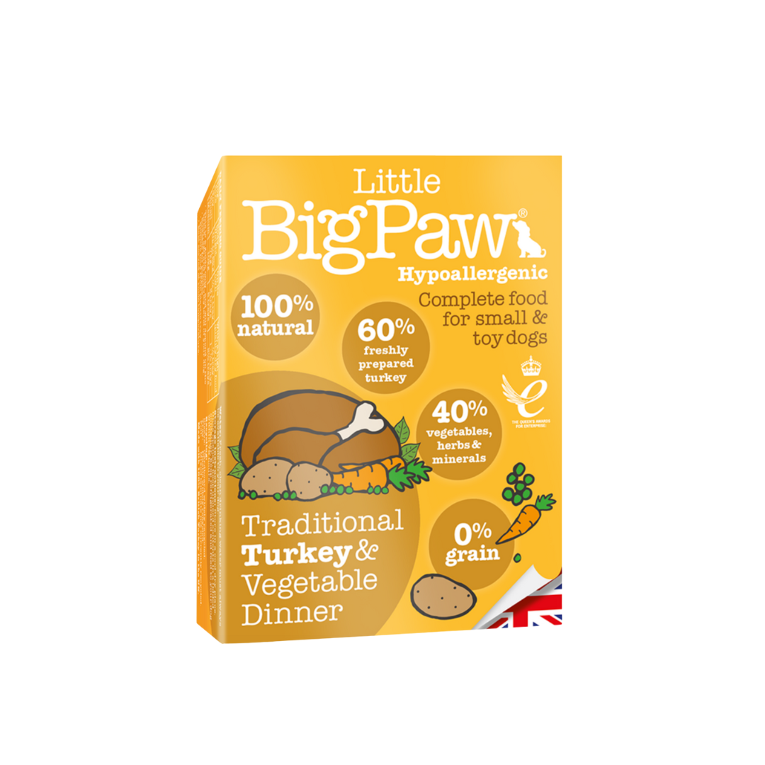Little Big Paw Turkey & vegetable - Box of 8
