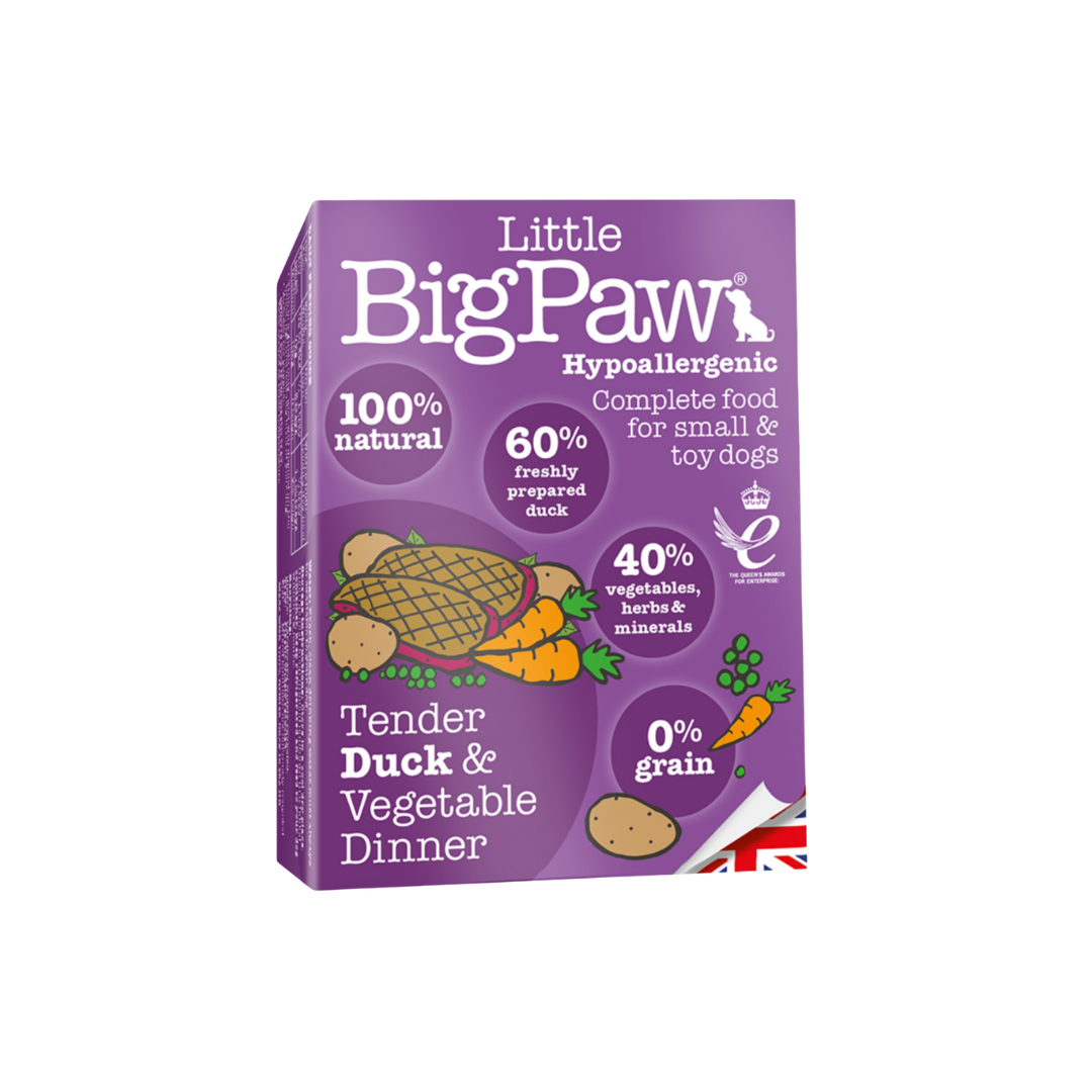 Little Big Paw Tender duck & vegetable - Box of 8