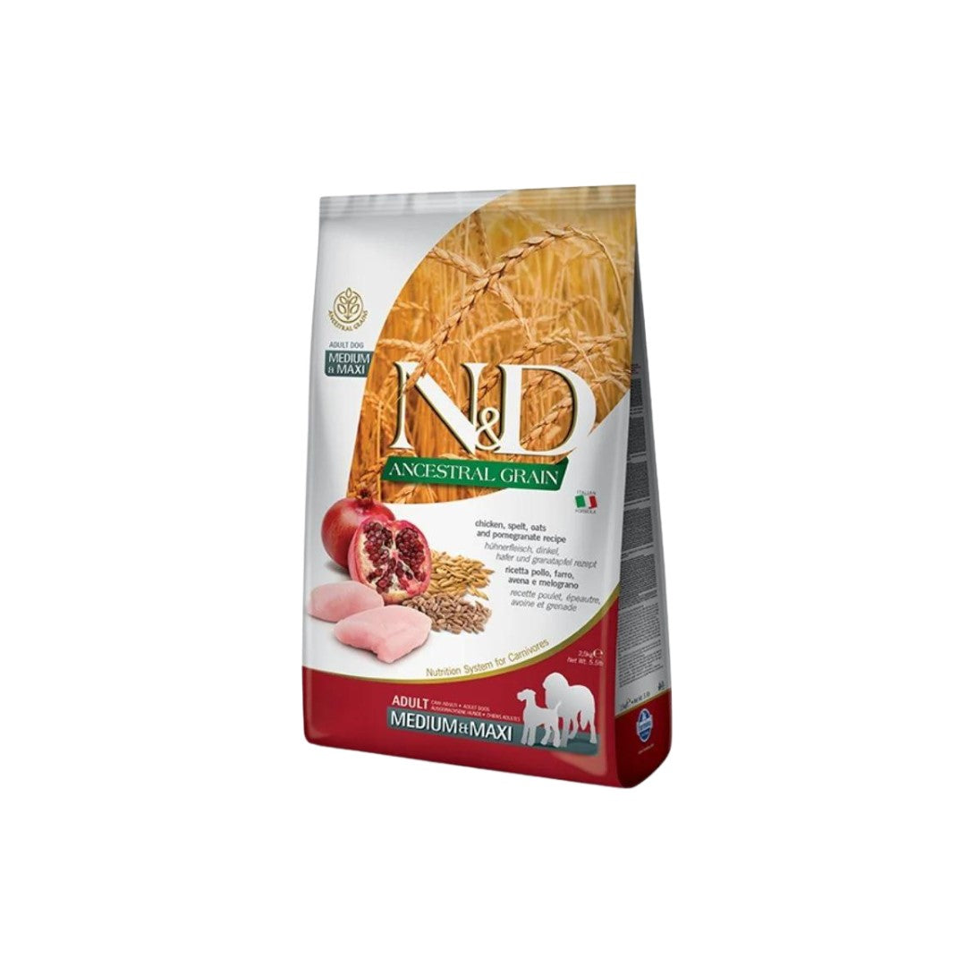 N&D Ancestral Chicken Adult Medium/Maxi - Dry