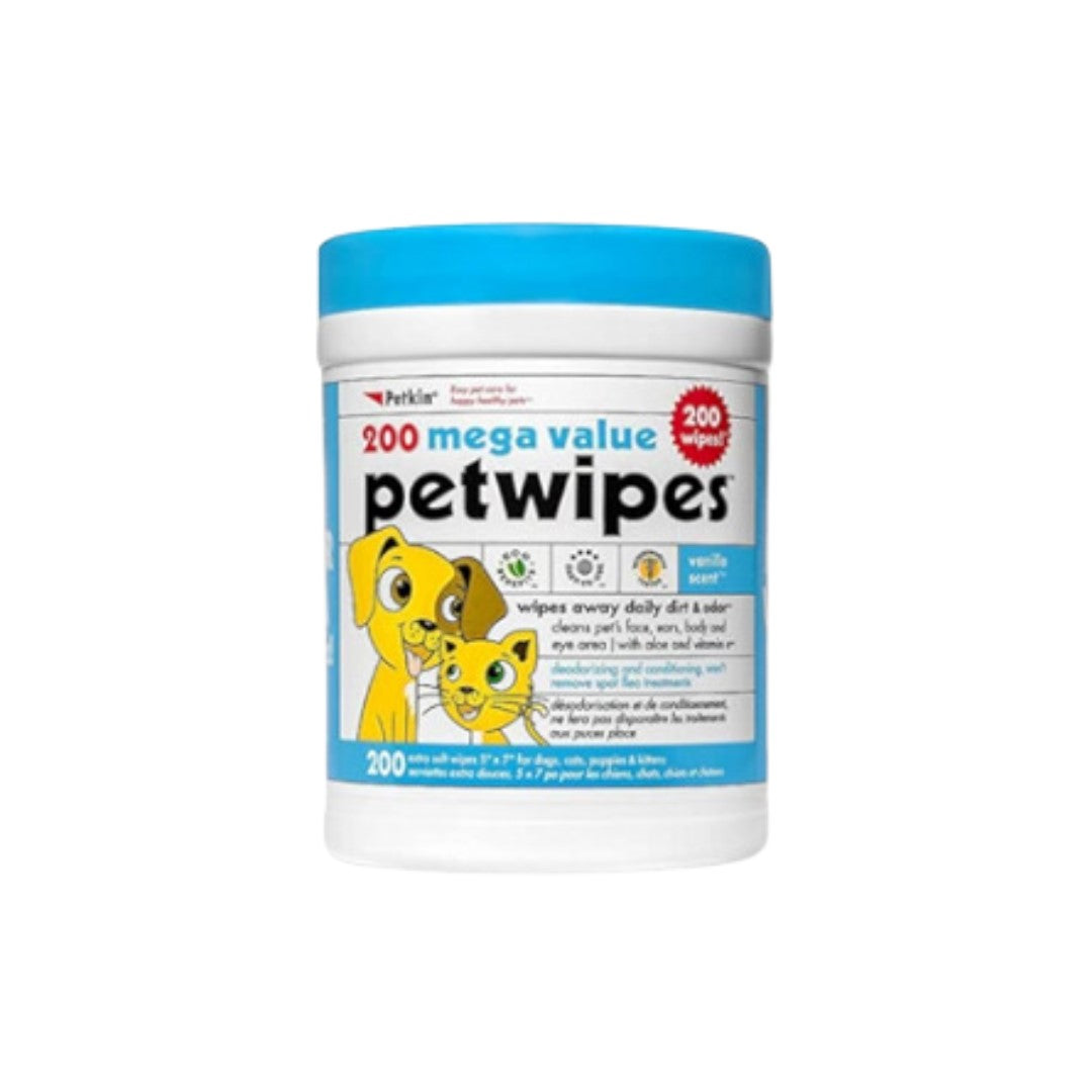 Megavalue Petwipes - 200 Wipes