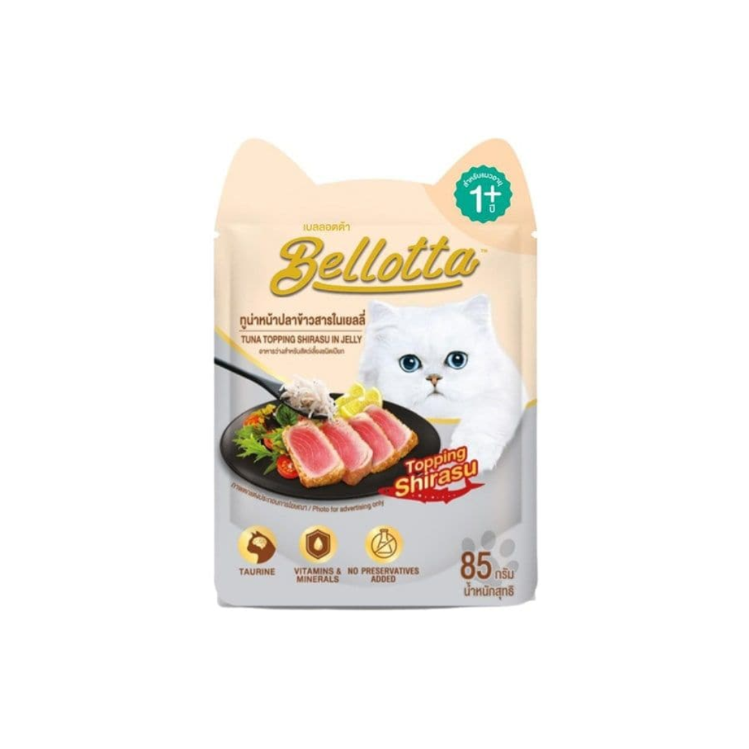 Bellota - Tuna Topping Shirasu In Jelly (Pouch)