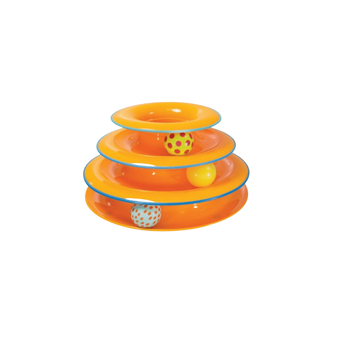 Tower of track toy