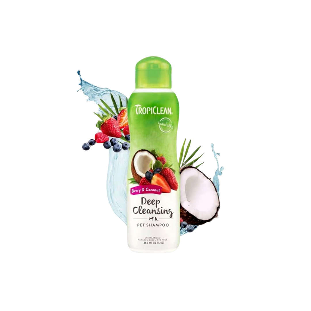 Hypoallergenic gentle coconut shampoo