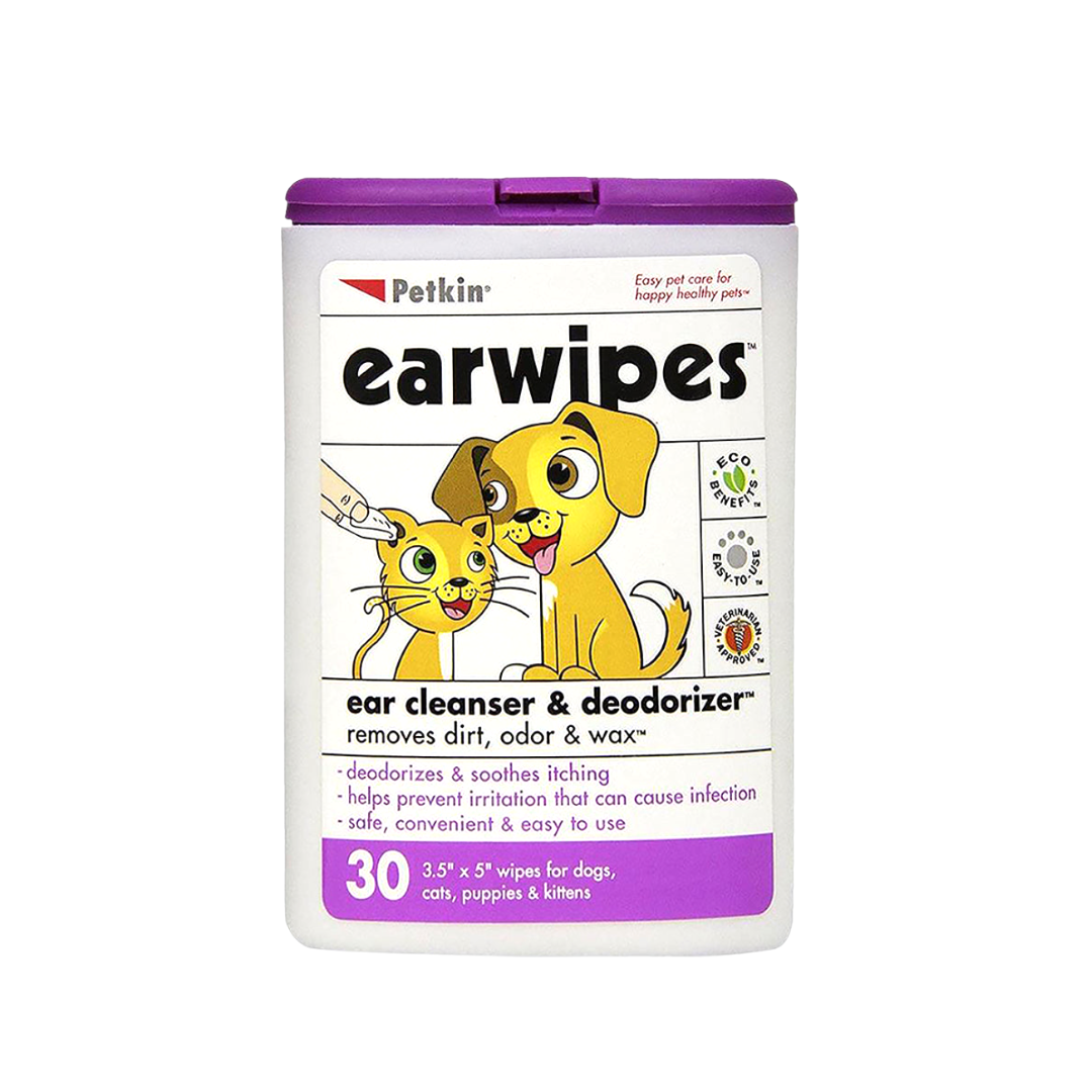 Ear wipes - Petkin