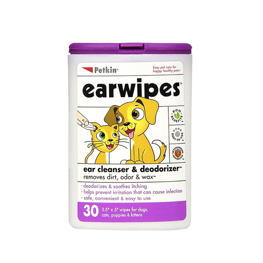 Ear wipes - Petkin