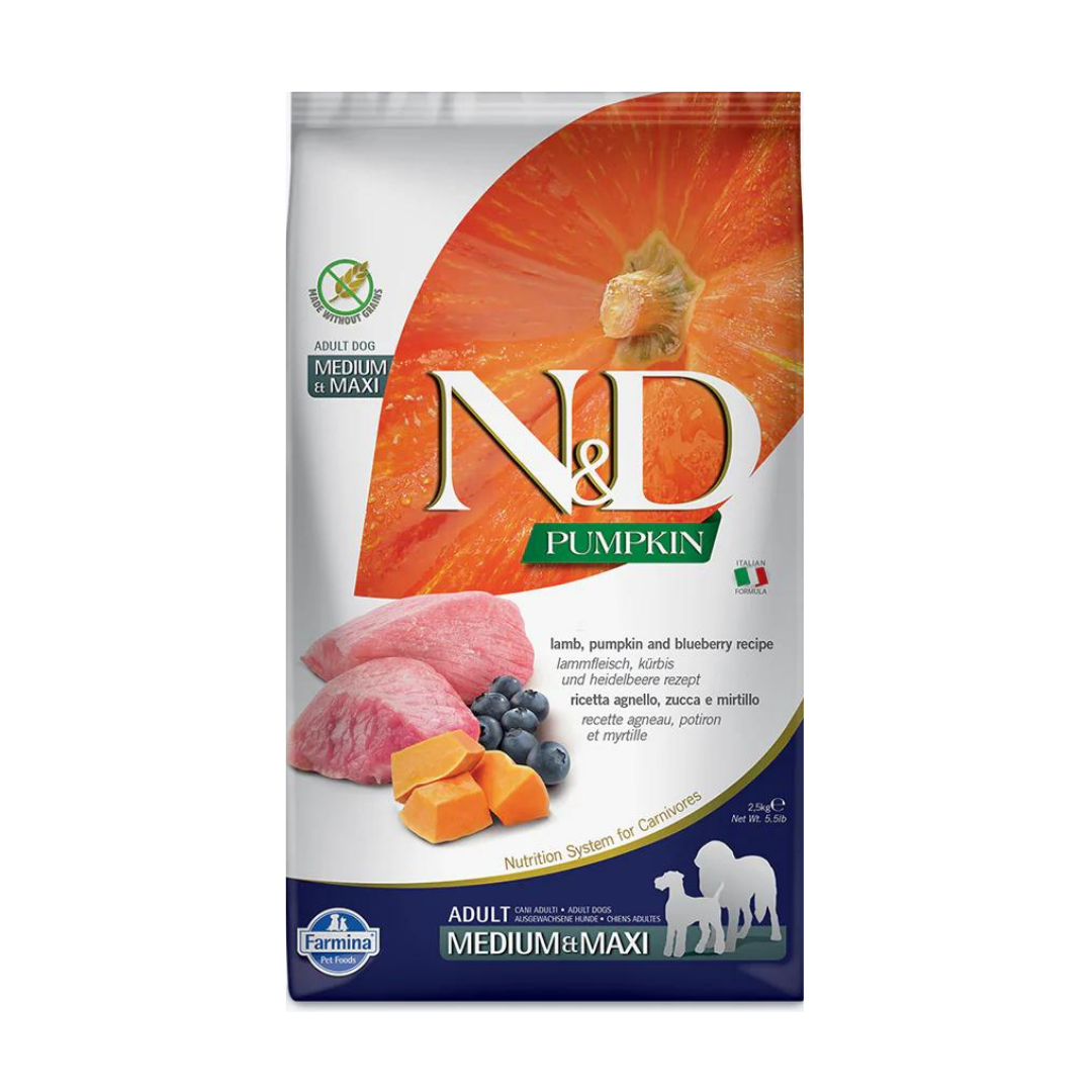 N&D Lamb & Blueberry (Adult Medium & Maxi)